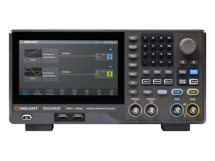 Funktionsgenerator 2-kan 80 MHz SDG3082X @ electrokit (1 av 5)