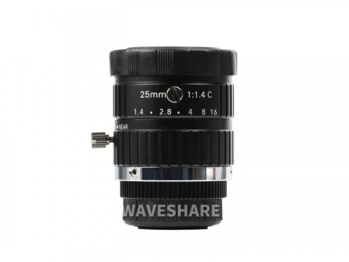 25mm telephoto for Raspberry Pi cameras C-mount @ electrokit (1 of 6)