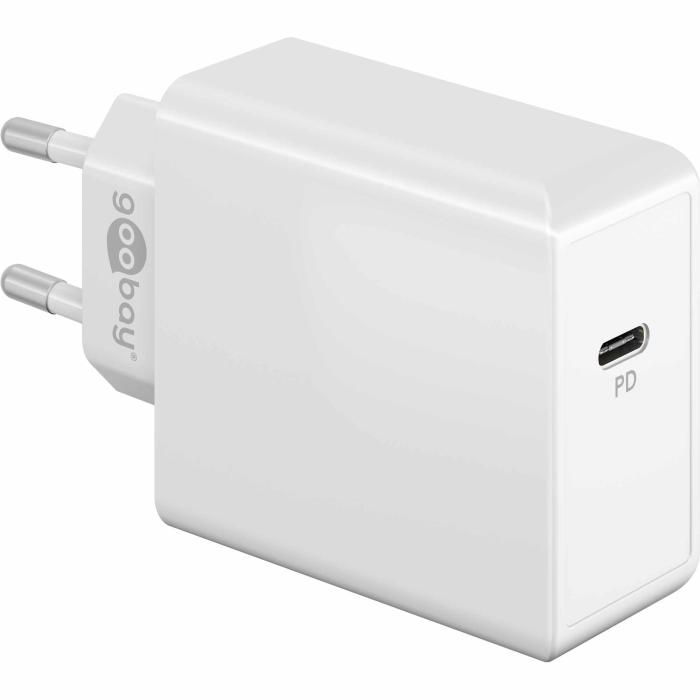 USB-C PD laddare 65W vit @ electrokit (1 av 4)