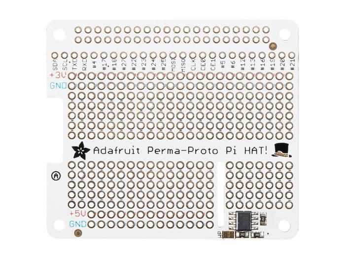 PiHat Prototypkort för Raspberry Pi A+/B+ - Med EEPROM @ electrokit (1 av 5)