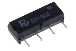 Reedrelä SIL 12V 1-pol 1A - 250VDC NO @ electrokit