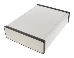 Aluminiumlåda extruderad 220x160x52mm @ electrokit