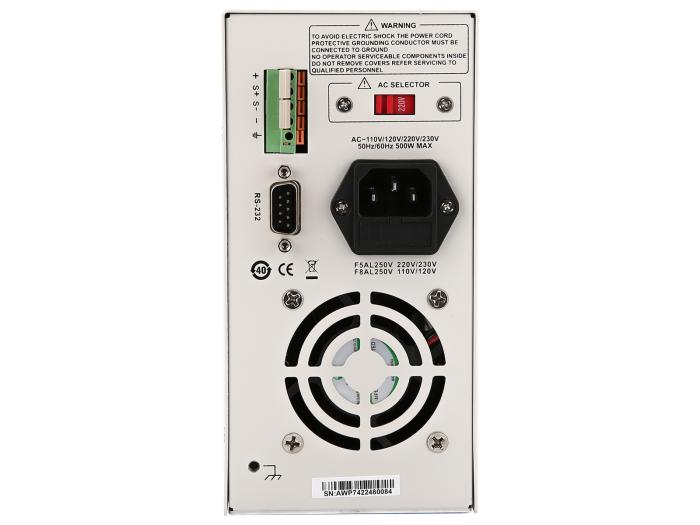Programmable power supply 0-60V 0-8A UNI-T UDP6721 @ electrokit (3 of 3)