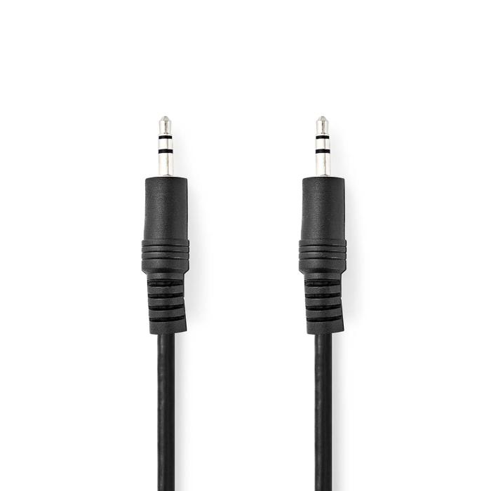 Audiokabel 3.5mm hane/hane 0.5m stereo @ electrokit (1 av 2)