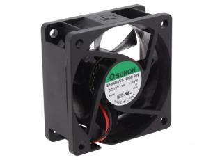 Fläkt 60x60x25mm 24VDC 27dBA 39.9m³/h @ electrokit