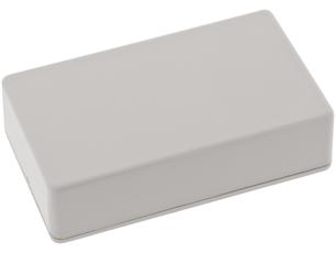 Apparatlåda PC002 grå 85x50x21mm - med håltagning @ electrokit