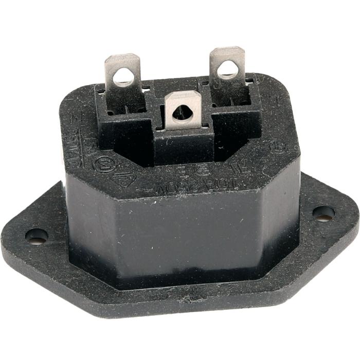 Apparatuttag C13 10A 250VAC @ electrokit (2 av 2)