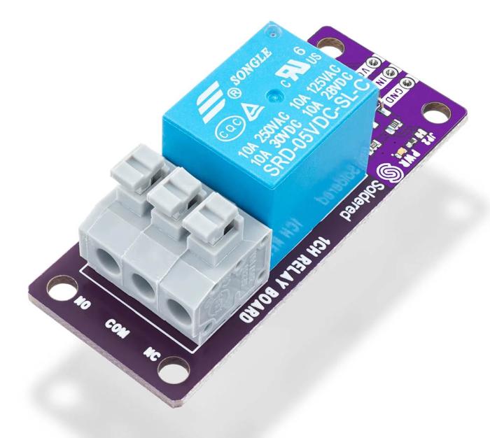 Reläkort 5V opto-isolerat 250VAC/10A @ electrokit (2 av 5)