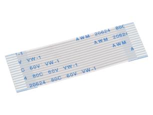 FPC-kabel 15-pol 1.0mm 50mm samma-sida @ electrokit