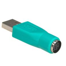 USB-A hane till PS/2 hona adapter @ electrokit