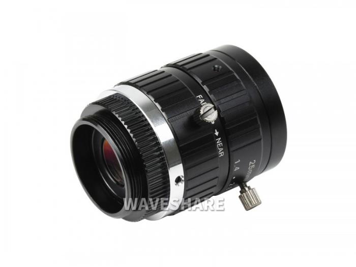 25mm telephoto for Raspberry Pi cameras C-mount @ electrokit (2 of 6)