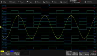 16-ch logic analyzer SDS2000HD-16LA @ electrokit