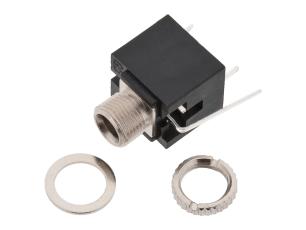 3.5mm hona 2-pol PCB kopplingsdäck @ electrokit