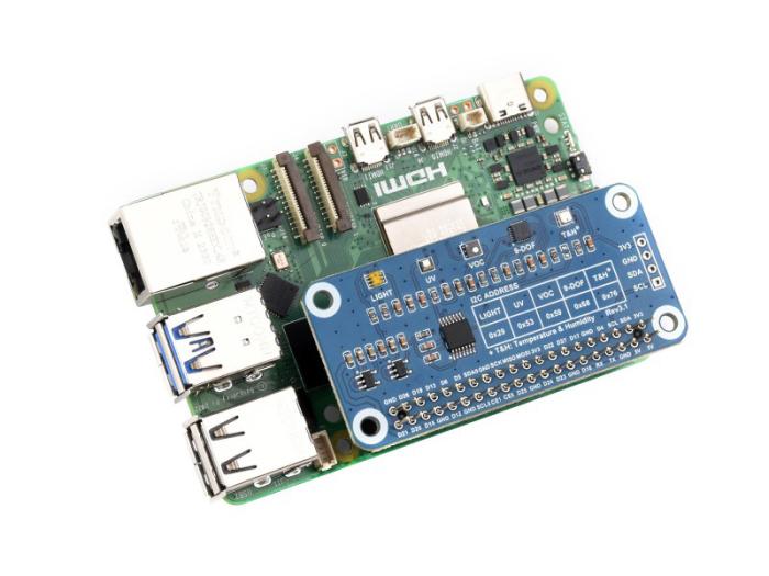 Environment sensor HAT for Raspberry Pi @ electrokit (5 of 7)