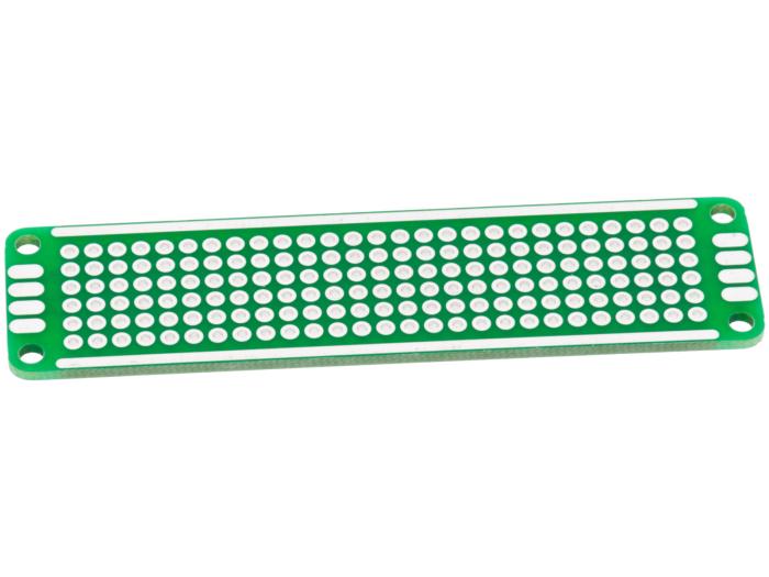 Experimentkort 1-hål 20x80mm genompläterade hål @ electrokit (2 av 2)