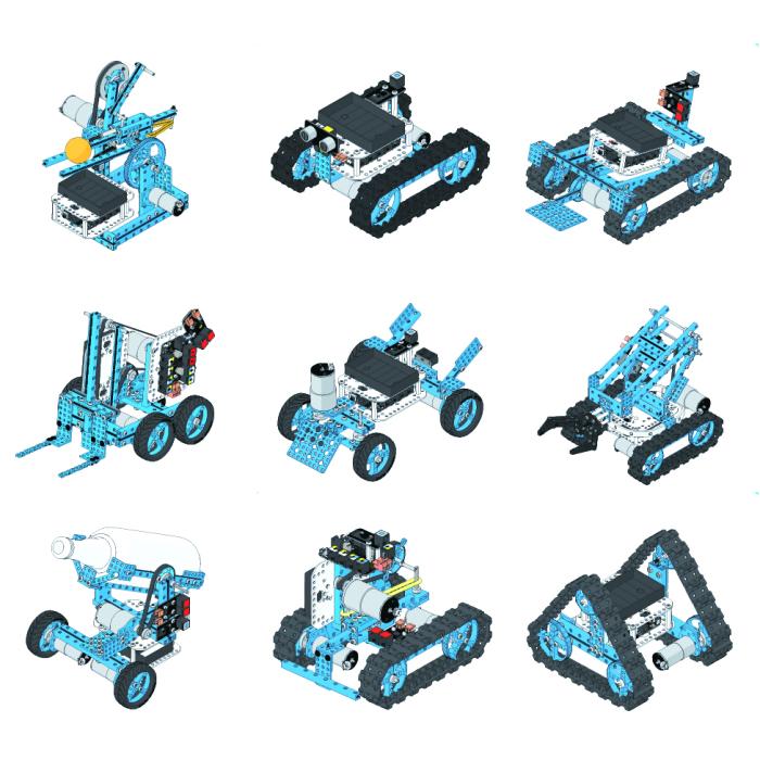 Ultimate Robot Kit Blue @ electrokit (2 av 7)