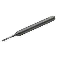 Pinnfräs ø1mm 2-skär tandad @ electrokit