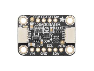 6-axlig IMU accelerometer och magnetometer LSM303AGR - Qwiic @ electrokit