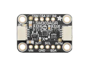 6-axlig IMU accelerometer och magnetometer LSM303AGR - Qwiic @ electrokit