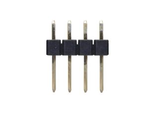 Pin header 2.54mm 1x4p @ electrokit