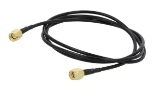 Kabel SMA-hane till SMA-hane RG-174 1m @ electrokit