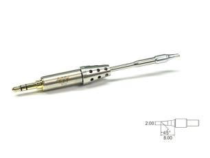 Solder tip for TS1C / TS80P 2mm hoof @ electrokit