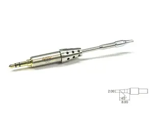 L&ouml;dspets till TS1C/TS80P rund fasad 2mm @ electrokit