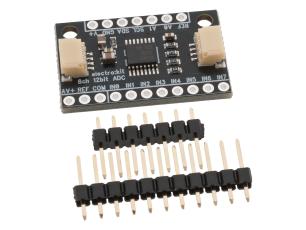 AD-omvandlare 8-kan 12-bit ADS7828 QWIIC @ electrokit