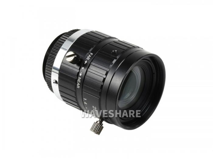 25mm telephoto for Raspberry Pi cameras C-mount @ electrokit (3 of 6)