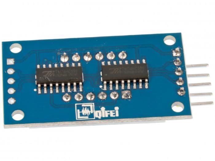 Seriell display 7-segment 4 siffror 74HC595 @ electrokit (2 av 2)