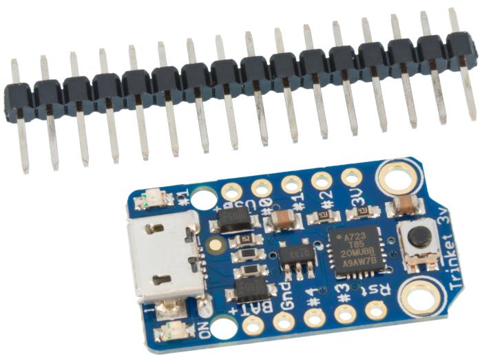Adafruit Trinket micro controller 5V @ electrokit (1 of 2)