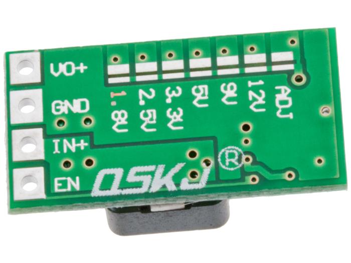 Switchregulator step-down 0.8V - 17V 1.5A @ electrokit (2 av 3)