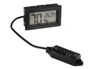 Termometer och hygrometer med prob @ electrokit