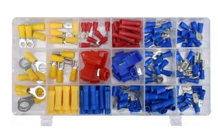 Kabelskor sortiment 160st @ electrokit