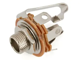 6.3mm hona 3-pol stereo chassie @ electrokit