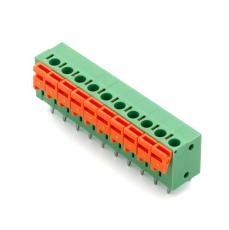 Fj&auml;derplint 10-pol 5.08mm 0.2-2.5mm&sup2; PCB vertikal @ electrokit