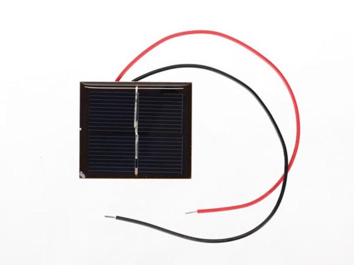 Polycrystalline solar cell 1V 200mA 0.2W @ electrokit (2 of 2)