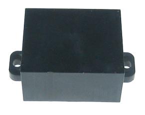 Enclosure 30x25x15mm for potting black @ electrokit