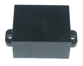 Apparatlåda 30x25x15mm för ingjutning svart @ electrokit