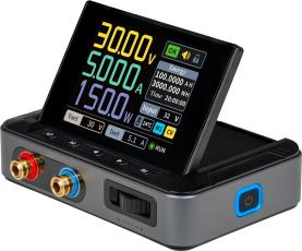 Programmerbar str&ouml;mf&ouml;rs&ouml;rjning USB-C 0-30V 0-5A 150W @ electrokit