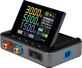 Programmerbar str&ouml;mf&ouml;rs&ouml;rjning USB-C 0-30V 0-5A 150W @ electrokit