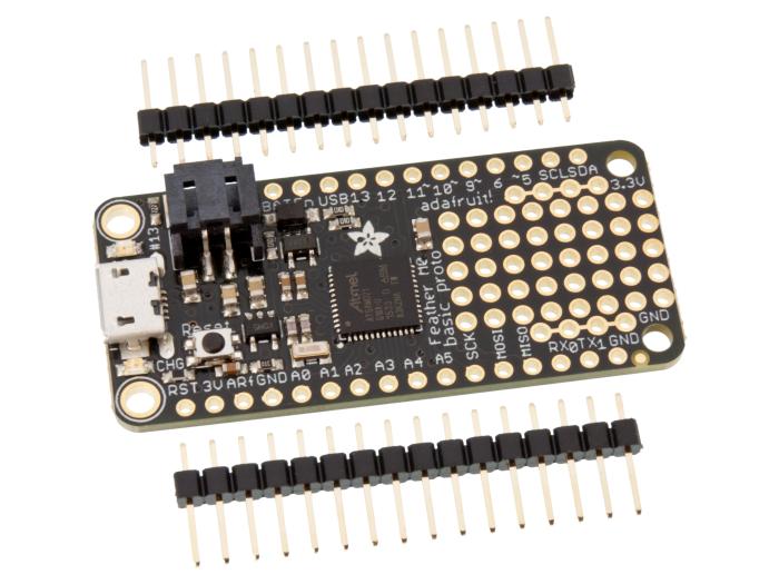 Adafruit Feather M0 Basic Proto @ electrokit (1 of 2)