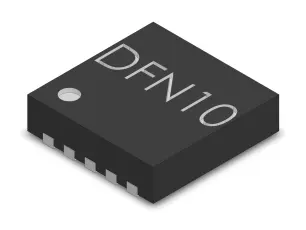 A3901 DFN-10 Motordrivare dubbel H-brygga 5V 400mA @ electrokit