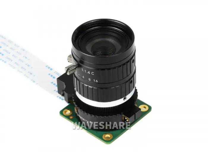 25 mm tele-lins för Raspberry Pi kameror C-fäste @ electrokit (4 av 6)