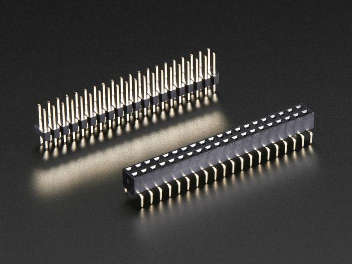 2x20 (40-pin) breakout for breadboard / IDC @ electrokit (3 of 5)