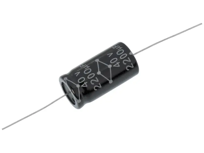 El.lyt 2200uF 40V ø18x36mm axiell @ electrokit (1 of 1)