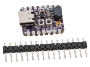 ESP32-S2 Adafruit QT Py WiFi Dev Board med u.fl-kontakt @ electrokit
