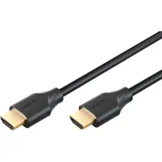 HDMI 2.2 Ultra96 kabel (16K@60Hz) 1m svart @ electrokit