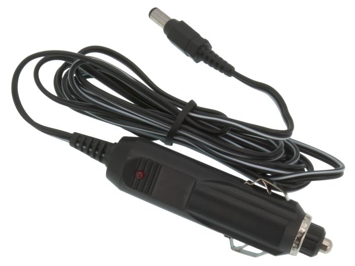 Adapter cigarettuttag till 2.1mm DC-plugg @ electrokit (1 av 3)