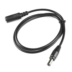 DC förlängningskabel 2.1mm 90cm @ electrokit